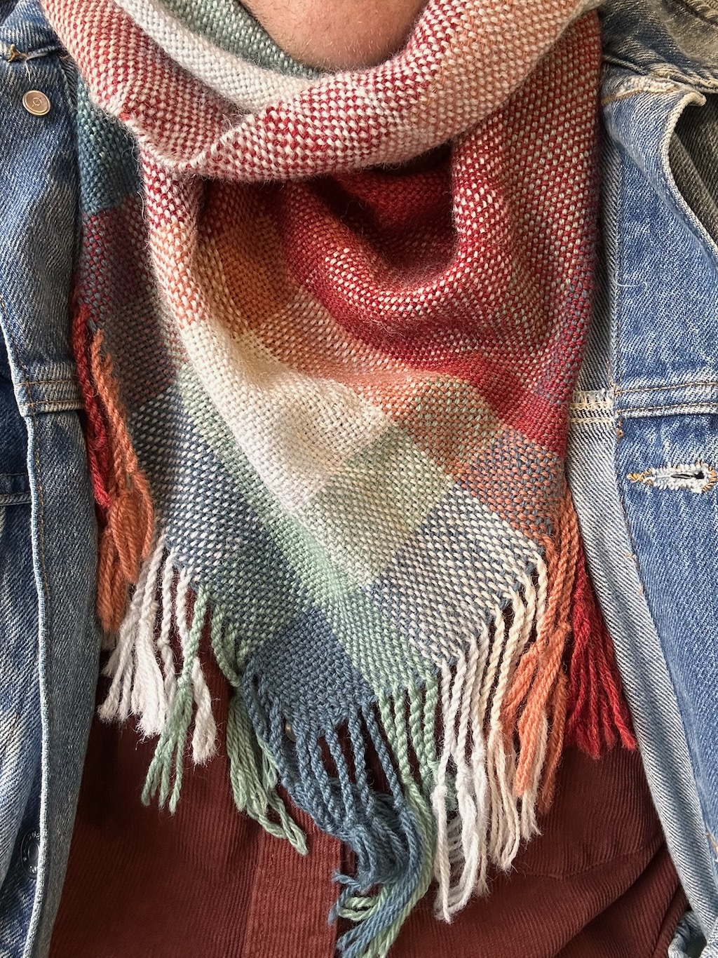 Redditch cowl being worn